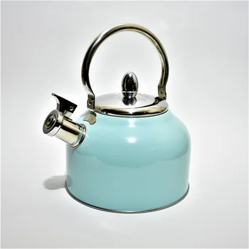 

KETTLE WITH WHISTLE. VOLUME 2,5 L. STAINLESS STEEL. MIX COLOR