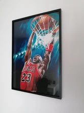 Poster Basketball Wall-Pictures Canvas Kobe Bryant Stars Lebron James Michael Living-Room
