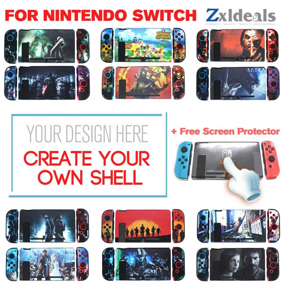 Защитный чехол для Nintendo Switch For NS Жесткий Тонкий из аниме на заказ|Чехлы| |