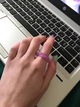 VKME cuadrado geométrico resina anillos para las mujeres las niñas Irregular patrón de mármol colorido transparente anillo anillos de joyería
