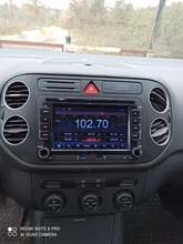 Podofo-Reproductor multimedia con GPS para coche, radio con Android 10.0, 2 Din, 7 pulgadas, para Golf/Polo/Tiguan/Passat/b7/b6/SEAT/León/Skoda/Octavia