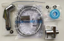 Faucet Hose Tank-Hooked-Holder Shower-Sprayer T-Adapter Bidet Toilet Bathroom Brass Easy-Install