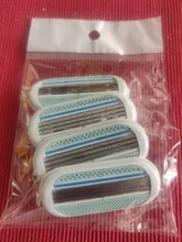 Mujer de moda hoja de afeitar mujer sacapuntas 3 capa calidad cuchillas de afeitar la cabeza adecuado para Gillette Venus cabello