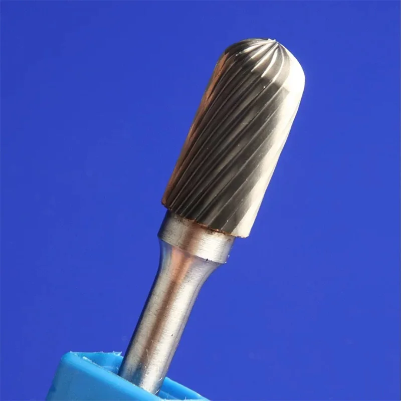 

1pcs 6mm*12mm Tungsten Steel Burr Bit CNC Tools Engraving Rotary Cutter Files Rotary File Carbide Alloy Milling Cutter Column