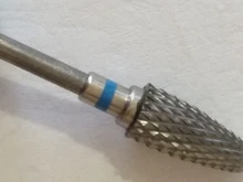 Taladro de manicura cónico de carburo de tungsteno/broca de clavo de cerámica, pulidor de limas de uñas, accesorios de equipo de arte de uñas