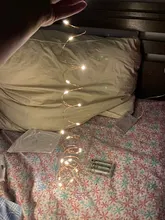 Strip-Light Garland Battery Party-Decoration Led Fairy Cooper-Wire Holiday Wedding 3AA