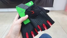 Bike-Gloves Mittens MTB Cycling Half-Finger ROCKBROS Touch-Screen Shockproof Spring Autumn