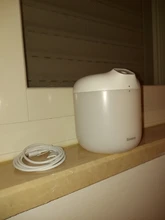 Baseus-Humidificador de aire para hogar y oficina, Humidificador purificador de gran capacidad con lámpara LED, generador de niebla