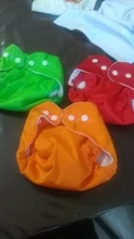 Lote de 3 uds. De pañales para bebé, pañal de paño Reusable, cubierta de pañal lavable ajustable, envío gratis