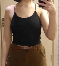 Sexy Underwear Tops Tank-Top Lingerie Padded-Crop Backless Bandage HELIAR Cotton Women