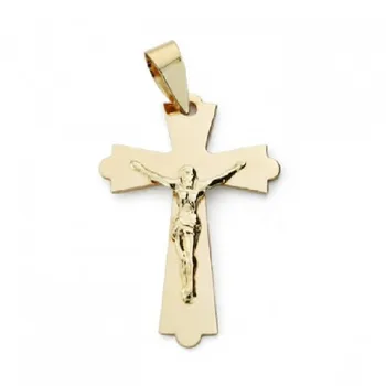

CROSS 18K WITH CHRIST. 22X14 MM.