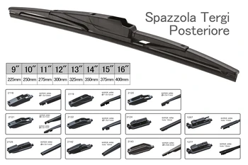 

Rear wiper blade Auto 12 "300mm 10 adapters universal Multi adapters
