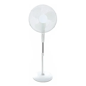 

Elit F16A 136cm white oscillating foot fan · 3 speeds · 40cm blades · 50W