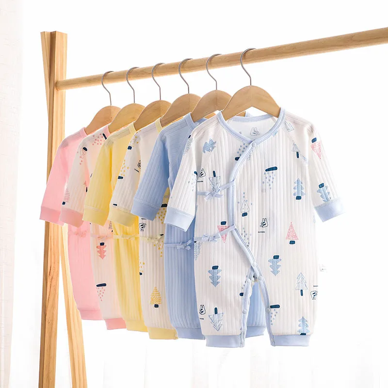 

Spring Roupas De Bebe Newborn Baby Clothes Cotton Infant Boys Girl Rompers Baby Long Sleeve Jumpsuit Children Christmas Clothes