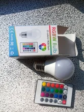 Changing-Lamp Lighting Spot-Lampa Magic-Bulb Party-Decor E27 Dimmable Color 220v Led