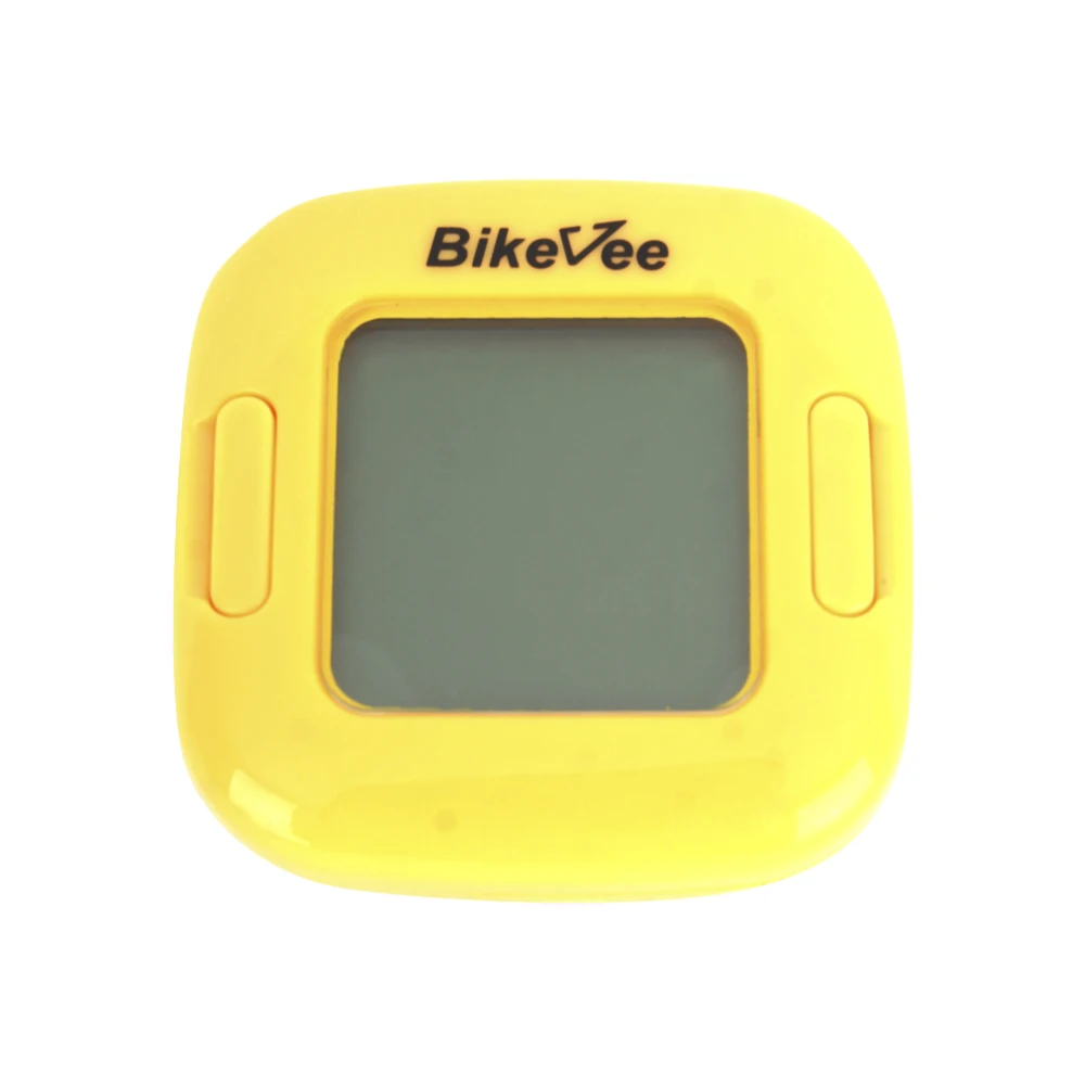 Цвет: желтый Велокомпьютер BikeVee BKV-2000 беспроводной 13 функций - Цвет: Цвет: желтый