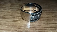 Anillo de plata elegante con diamantes de imitación para mujer, anillos de amor anchos para mujer, sortija de compromiso de boda, anillos joyas regalos