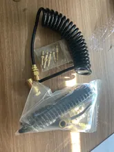 New Airsoft Adapter Set for Green Gas Canisters with Coil Hose