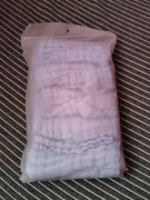 Juego de 5 unidades de toallas de muselina de 6 capas de algodón suave para bebé, toalla para la cara, pañuelo para la alimentación del baño, paños para eructar