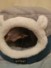 Bed Kennel Cat-House Hoopet Cave Home Dog-Puppy Warm for Teddy