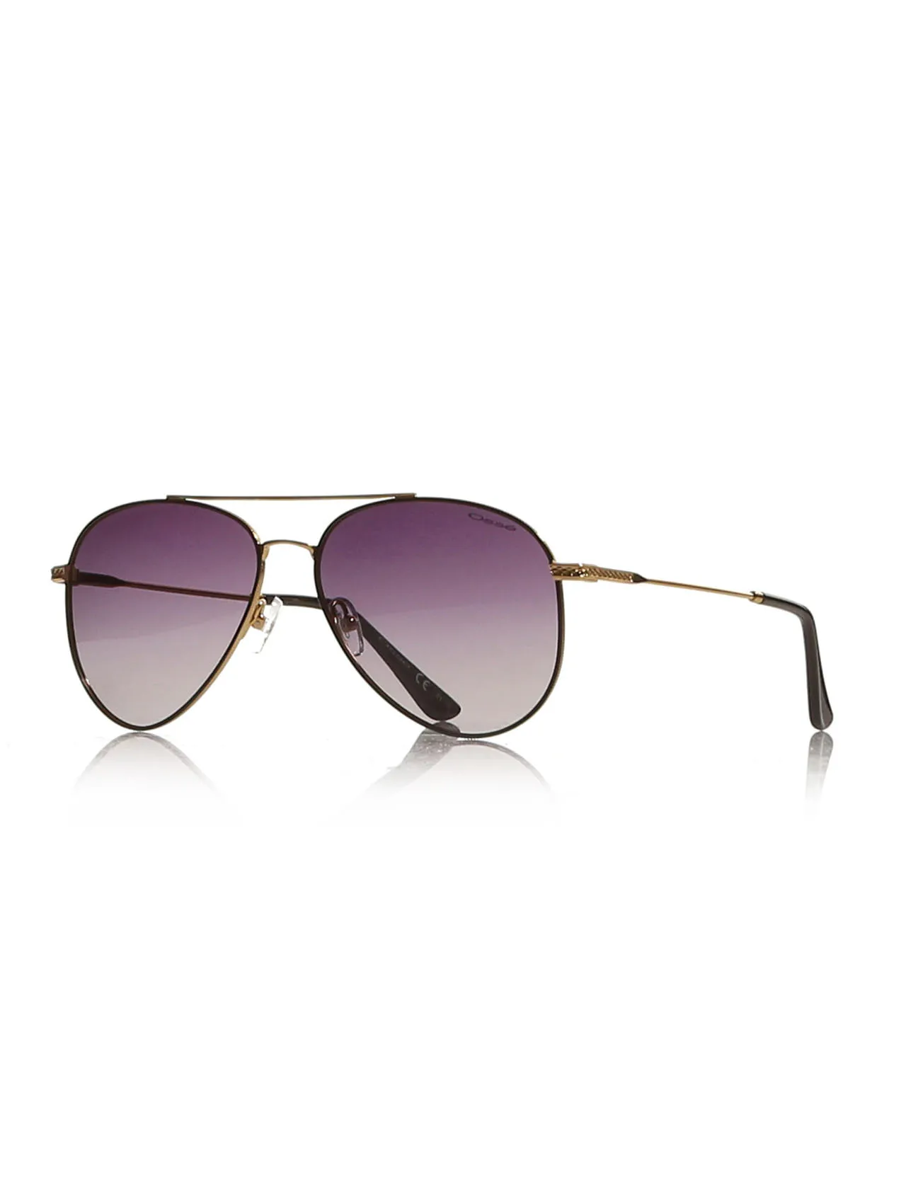 

Unisex sunglasses os 2267 01 metal black organic drop pilot 58-14-140 osse