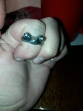 Anillo de rana Vintage para hombres y mujeres, anillo de apertura Retro ajustable Punk, anillos de Color plateado antiguo, anillos de animales para Club nocturno de fiesta