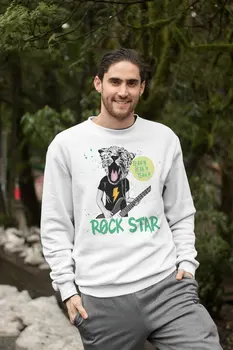 

Angemiel Wear Rock Star Tiger Male Sweatshirt