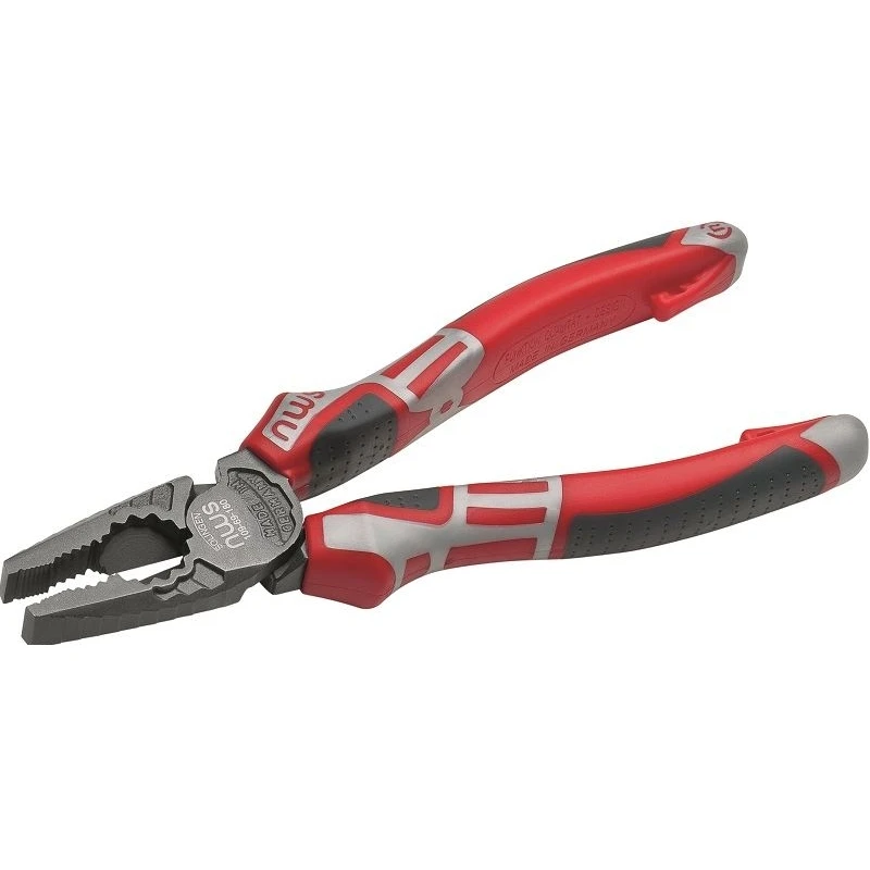 NWS Пассатижи 180 мм CombiMax, покрытие TitanFinish, рукоятки SoftGripp 3K