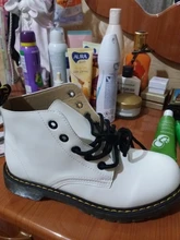 Calzado Marten para las señoras de las mujeres de cuero genuino tobillo invierno forro de piel de mujer de zapatos de lujo envío gratuito tamaño 35-40