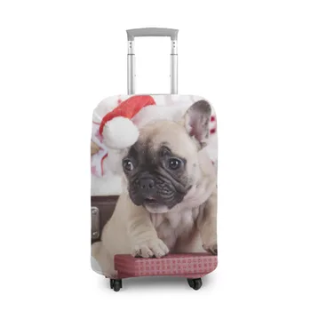 

Case for a suitcase 3D New Year's wonders