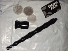 Hand-Pipe Tobacco Non-Stick Black for Home-Party DIY Christmas Xmas/Heat-resistant/Non-stick