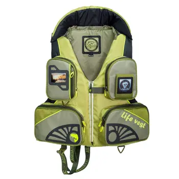 

Safety vest with aquatic collar, yellow жс-01ж 50-52