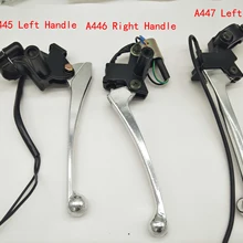 A445 мотоциклетные рычаги тормоза сцепления черный для WH125 7/" Левый руль Универсальный ATV Pit Dirt Bikes Стандартный 22 мм руль