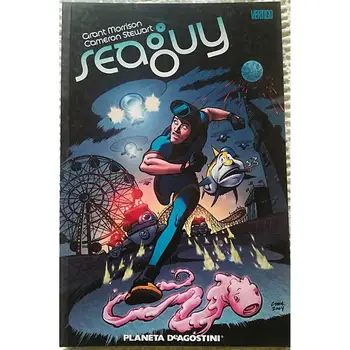 

SEAGUY, DC COMICS, ED. Planet, 2009, 1ª ED. Spanish, author GRANT MORRISONT, COMIC BOOK, novel GRAFICA