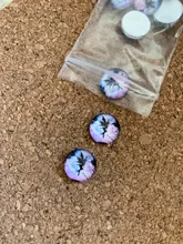 Nuevo hada y Luna púrpura wings Niña 10 Uds 12mm/18mm/20mm/25mm redondo de vidrio foto de vidrio cabochon demo plana haciendo conclusiones ZB0948