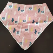100% de bebé de algodón orgánico de baberos Bandana bebé Baberos alimentación Baberos para babeando y dentición suave y absorbente babero Unisex bebé Baberos