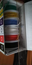 Cable de cobre flexible en diferentes colores, aislante de silicona flexible, calibres en AWG 30, 28, 26, 24, 22, 20 y 18, paquete con 6 colores, linea DIY