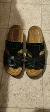 Sandalias ortopédicas de Punta abierta para mujer, zapatos Retro de plataforma de cuero antideslizantes, informales, de primera calidad, para verano, 2020