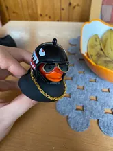 Coche pato con casco de viento roto, pequeño pato amarillo, Motor de bicicleta de carretera, accesorios de ciclismo sin luces