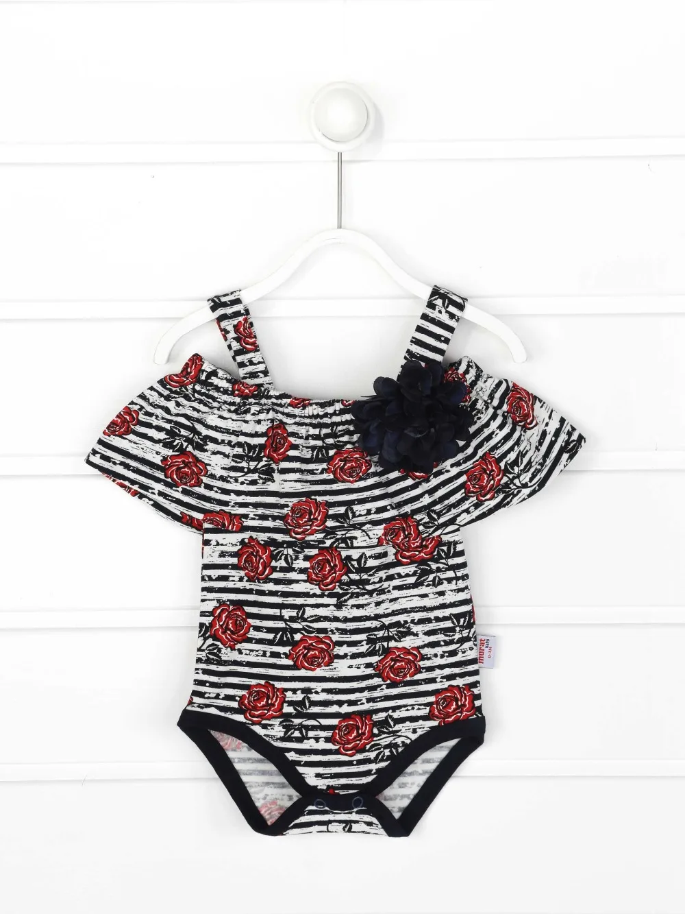 082-4236-012 Lacivert Yazlık Kız Bebek Külot ve Tulum (3)