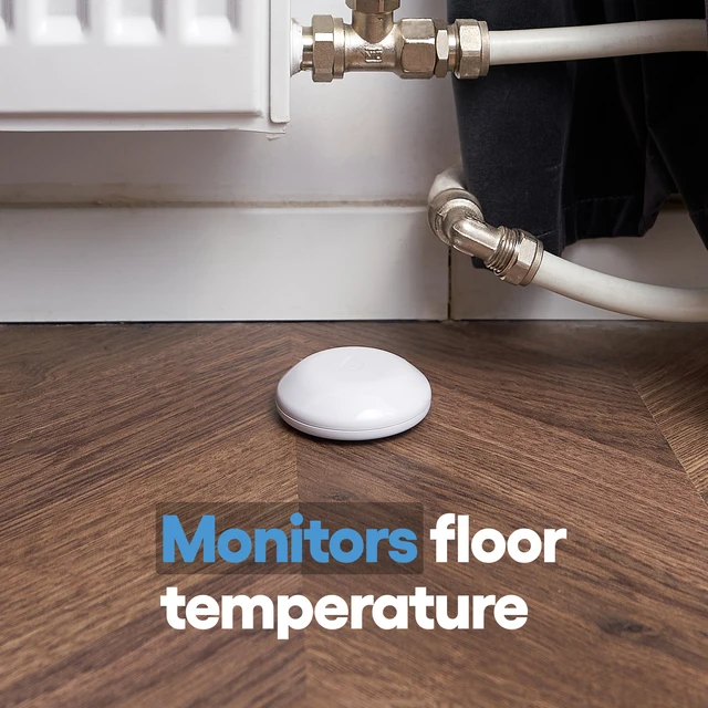 Shelly Flood Smart Home Wireless Water Leakage WiFi Sensor with Temperature Measurement Liquid Detector Monitor Remotely 5