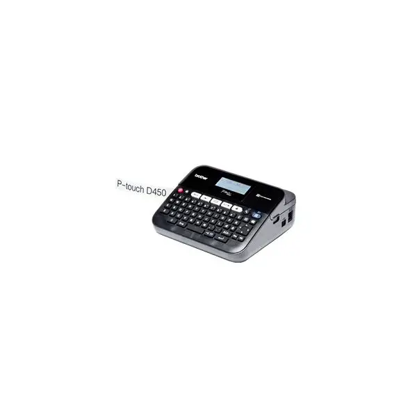 Электронная этикетка с клавиатурой и подключением к ПК Brother FIMITE0159 PTD450VPUR1 Qwerty(65) светодиодный 6 x AA(LR6/HR6