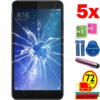 

5x Protectors Screen Tempered Glass for for Xiaomi Mi MAX 2 (Not Full SEE INFO) PEN