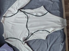 Body sexy de manga larga a rayas para mujer, traje de retales, ropa de calle para otoño e invierno, 2020