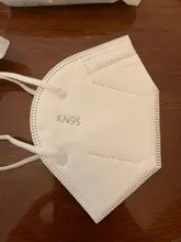Mascarilla KN95 con filtro de seguridad, máscara facial antipolvo FFP2, respirador KN95, reutilizable, protector KN 95, FPP2, 5-100 uds.
