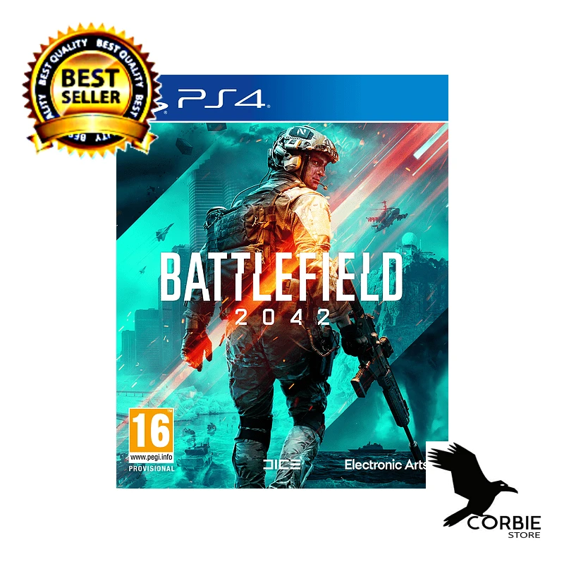 

Оригинальная игровая консоль PlayStation 4 с игрой на поле боя 2042
