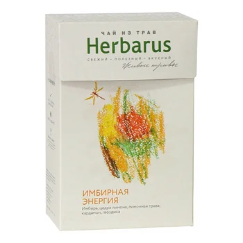 

Herbal tea herbarus "ginger energy", 50 gr