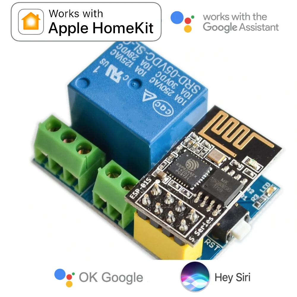 Релейный модуль Apple Homekit Google Home беспроводной для автоматизации умного дома с