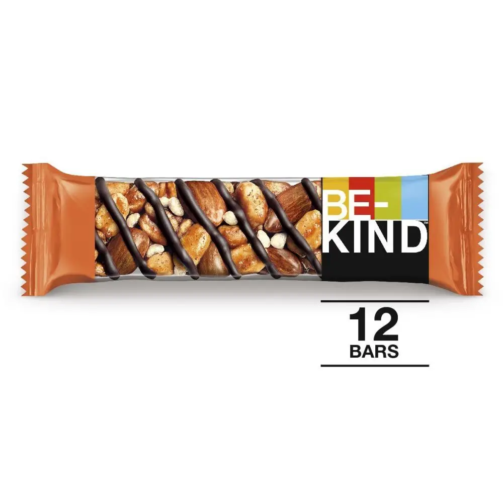 BE KIND Арахис миндаль мед горький шоколад 12 шт 40 гр|Шоколадные и шоколадные