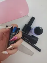 XZMUV-esmalte de uñas para manicura, lámpara de secado UV, Kit de uñas de Gel, herramienta de uñas, pincel de Arte de uñas postizas, 15ML